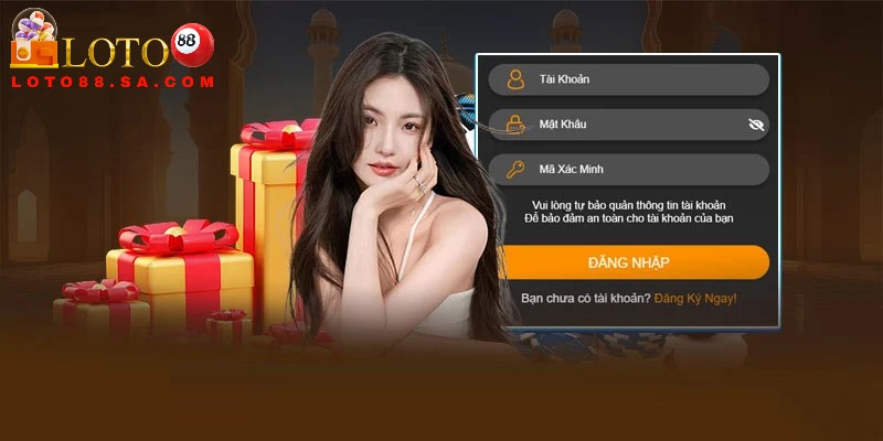 Đăng nhập Loto188 1 Bạn cần truy cập đúng link nhà cái để đăng nhập Loto88